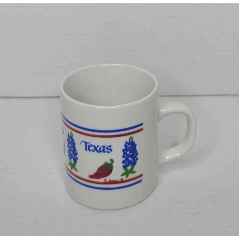 Vintage Texas State Souvenir Coffee Cup